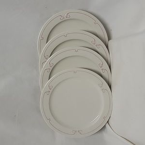 Vintage Syracuse Restaurant Wear Plates, Set of 4